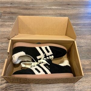 Women’s Black and Cream Shoes
